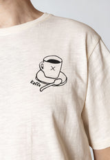 Clean Cut Copenhagen EMBRACE ORGANIC T-SHIRT T-shirts S/S Ecru