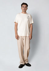 Clean Cut Copenhagen EMBRACE ORGANIC T-SHIRT T-shirts S/S Ecru