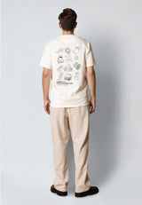 Clean Cut Copenhagen EMBRACE ORGANIC T-SHIRT T-shirts S/S Ecru