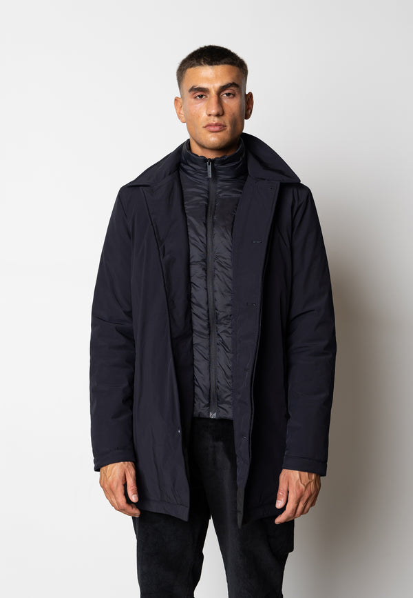 Clean Cut Copenhagen EMERSON CAR COAT Jakker Navy