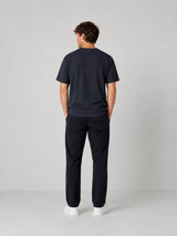 Clean Cut Copenhagen ENZO 'GRANDAD' T-SHIRT T-shirts S/S Mørk Navy
