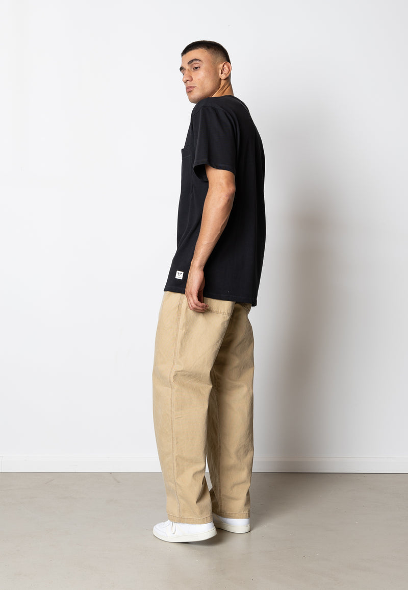 Fat Moose EVAN T-SHIRT T-shirts S/S Sort