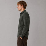 Clean Cut Copenhagen Emil stretch shirt Skjorte L/S Dark forest