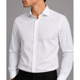 Clean Cut Copenhagen Emil stretch shirt Skjorte L/S Hvid