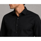 Clean Cut Copenhagen Emil stretch shirt Skjorte L/S Sort