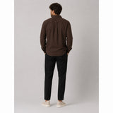 Clean Cut Copenhagen Eske Corduroy Shirt Skjorte L/S Dark Brown