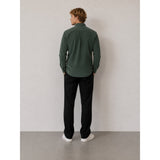 Clean Cut Copenhagen Eske Corduroy Shirt Skjorte L/S Forest green