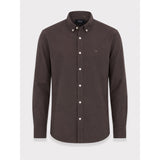 Clean Cut Copenhagen Eske Oxford Shirt Skjorte L/S Dark Brown