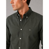 Clean Cut Copenhagen Eske Oxford Shirt Skjorte L/S Dark forest