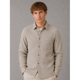 Clean Cut Copenhagen Eske herringbone shirt Skjorte L/S Grå Melange