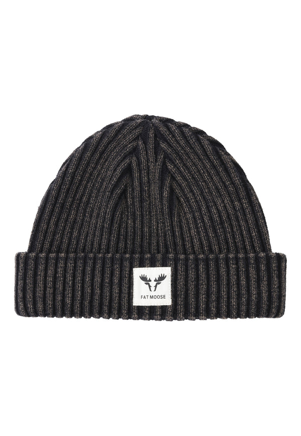 Fat Moose FAT MOOSE BEANIE Accessories Washed black