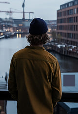 Clean Cut Copenhagen FERRIS CORUDROY SHIRT Skjorte L/S Brindle beige