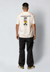 Fat Moose FJORDS T-SHIRT T-shirts S/S Ecru