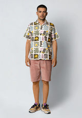 Fat Moose FOX CORDUROY SHORTS Shorts Violet ice