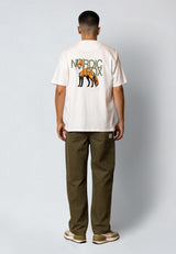 Fat Moose FOX T-SHIRT T-shirts S/S Hvid