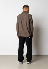 Fat Moose FRANK FLANNEL SHIRT Skjorte L/S Brun Melange