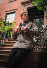 Fat Moose FRANK FLANNEL SHIRT Skjorte L/S Brun Melange