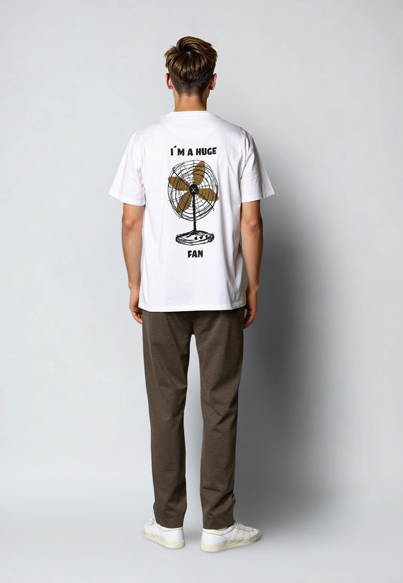Clean Cut Copenhagen Fan t-shirt T-shirts S/S Hvid