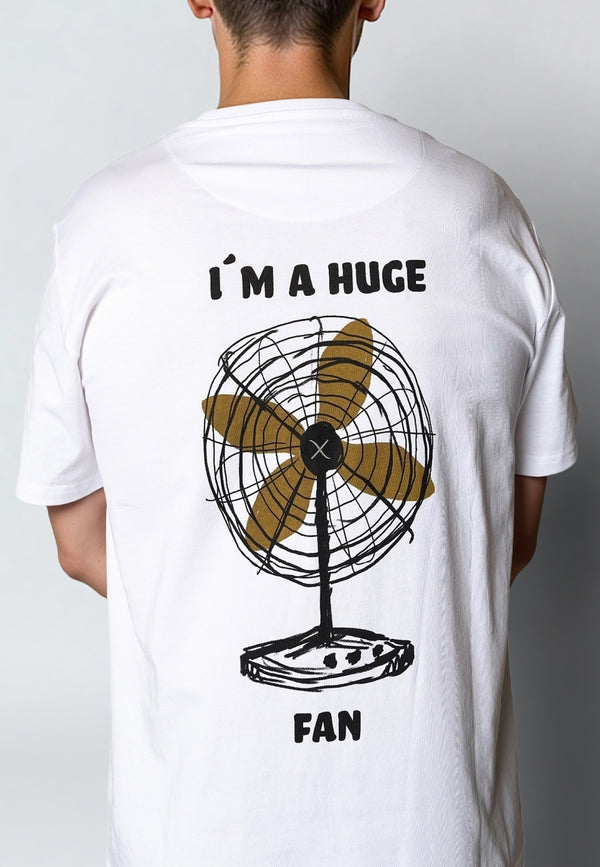 Clean Cut Copenhagen Fan t-shirt T-shirts S/S Hvid