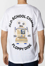 Clean Cut Copenhagen Floppy disk t-shirt T-shirts S/S Hvid