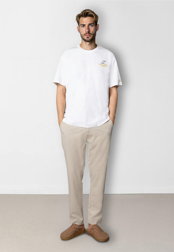 Clean Cut Copenhagen Fred organic cotton t-shirt T-shirts S/S Hvid