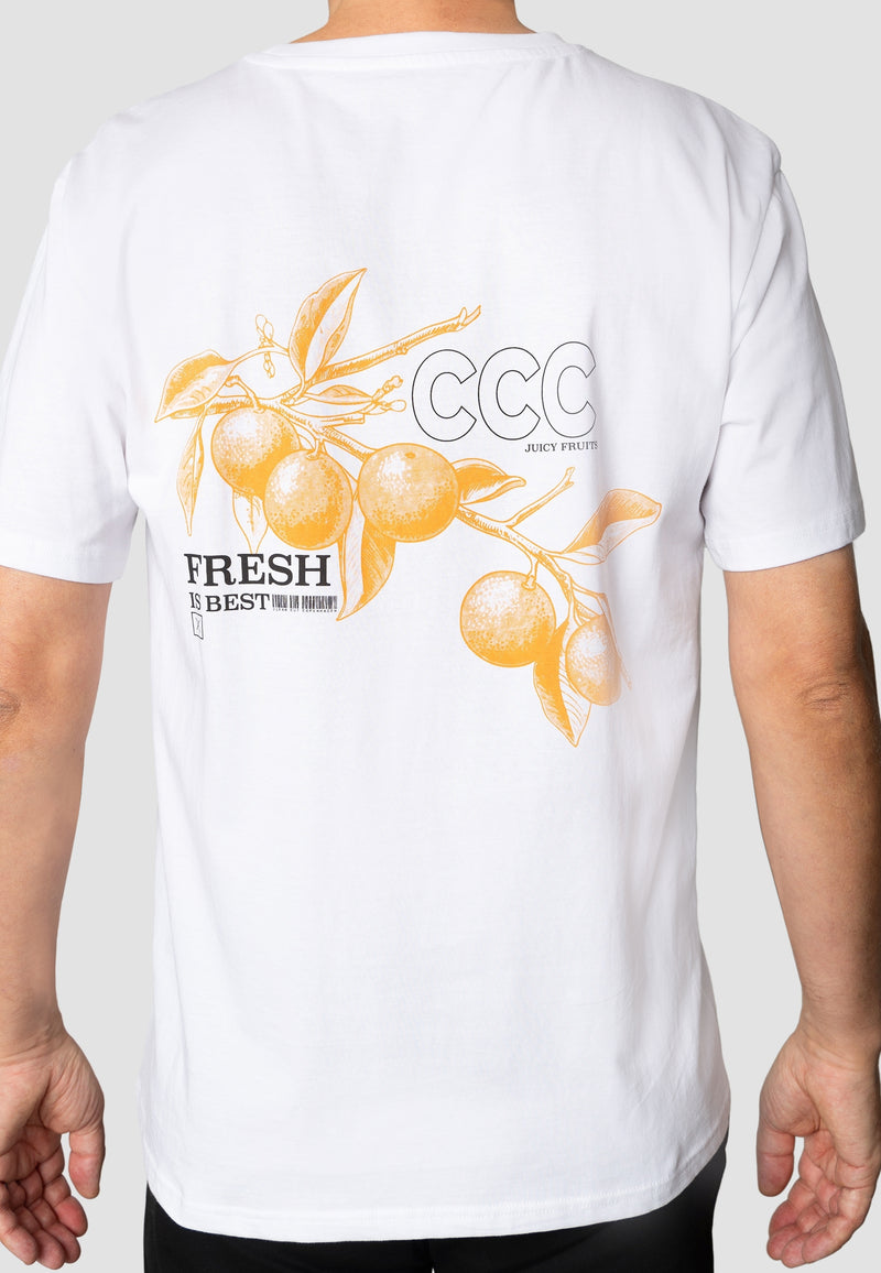 Clean Cut Copenhagen Fresh! t-shirt T-shirts S/S Hvid