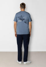 Clean Cut Copenhagen Fresh! t-shirt T-shirts S/S Støvet Blå
