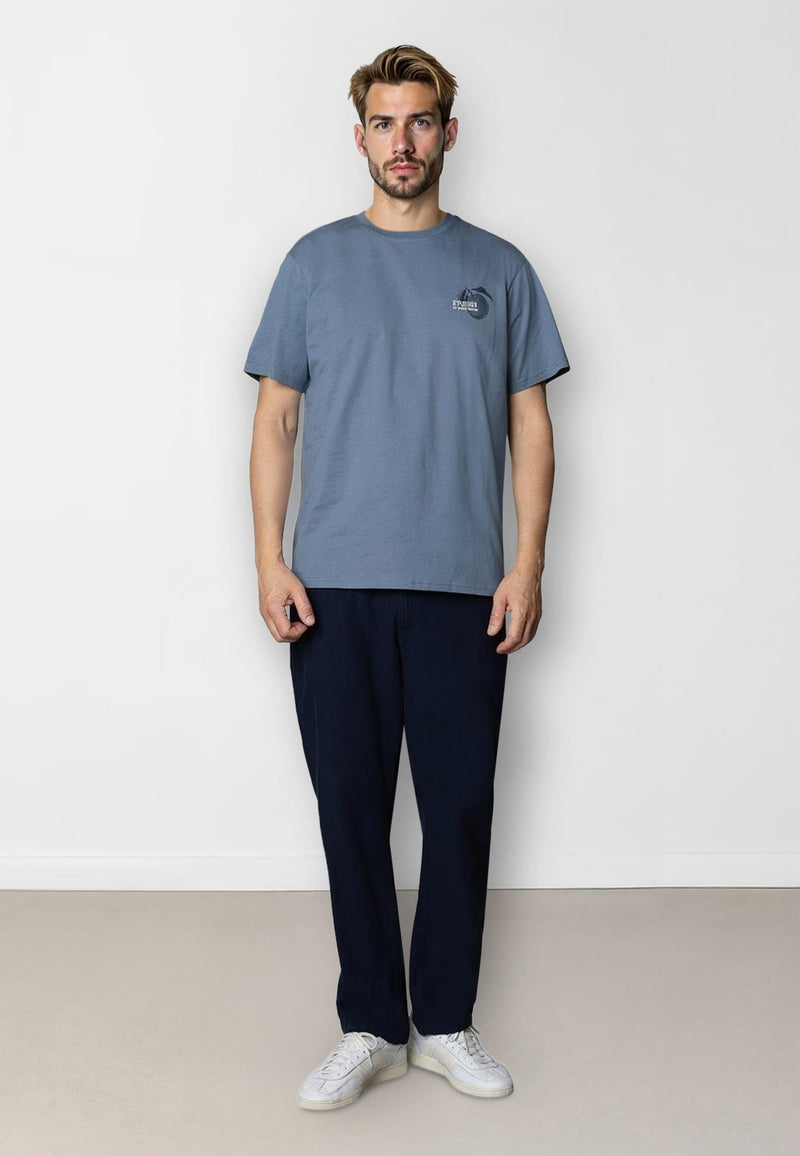 Clean Cut Copenhagen Fresh! t-shirt T-shirts S/S Støvet Blå