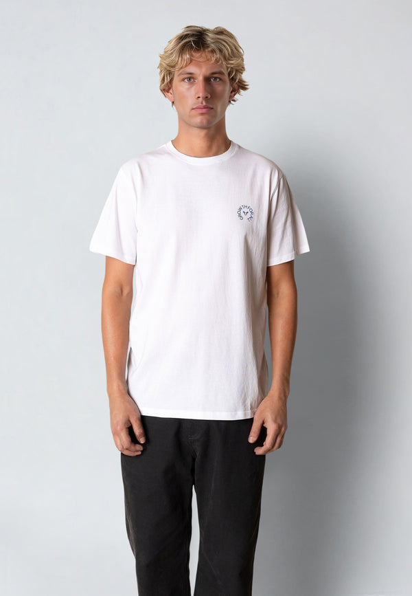 Fat Moose GROWTH T-SHIRT T-shirts S/S Hvid