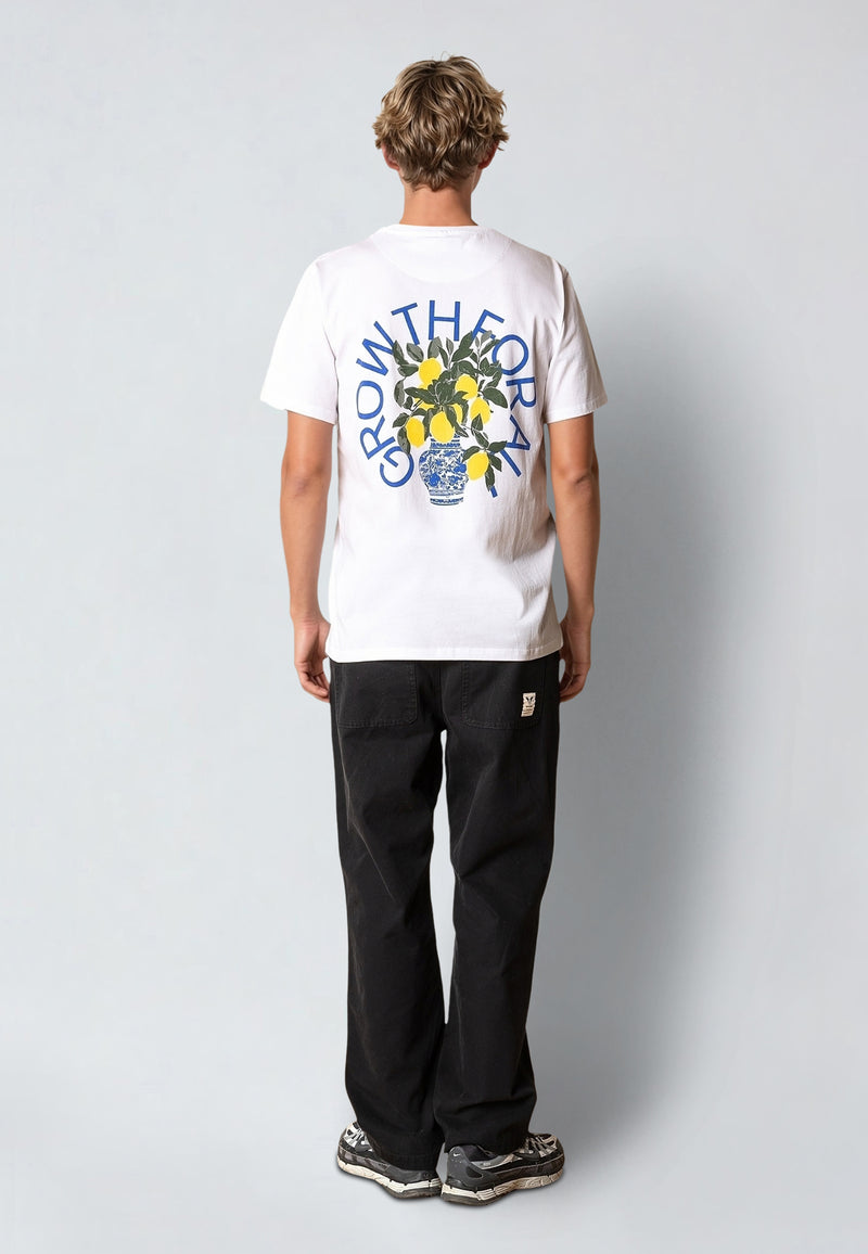Fat Moose GROWTH T-SHIRT T-shirts S/S Hvid