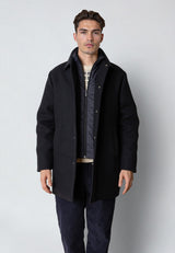 Clean Cut Copenhagen HASTING WOOL COAT Jakker Mørk Navy