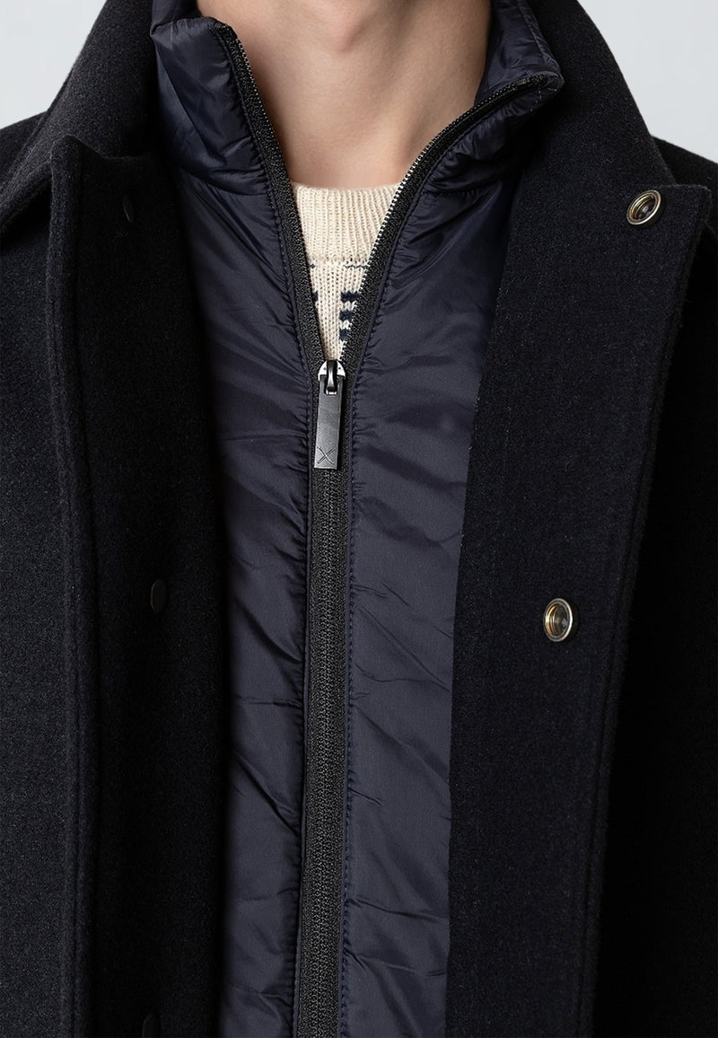 Clean Cut Copenhagen HASTING WOOL COAT Jakker Mørk Navy