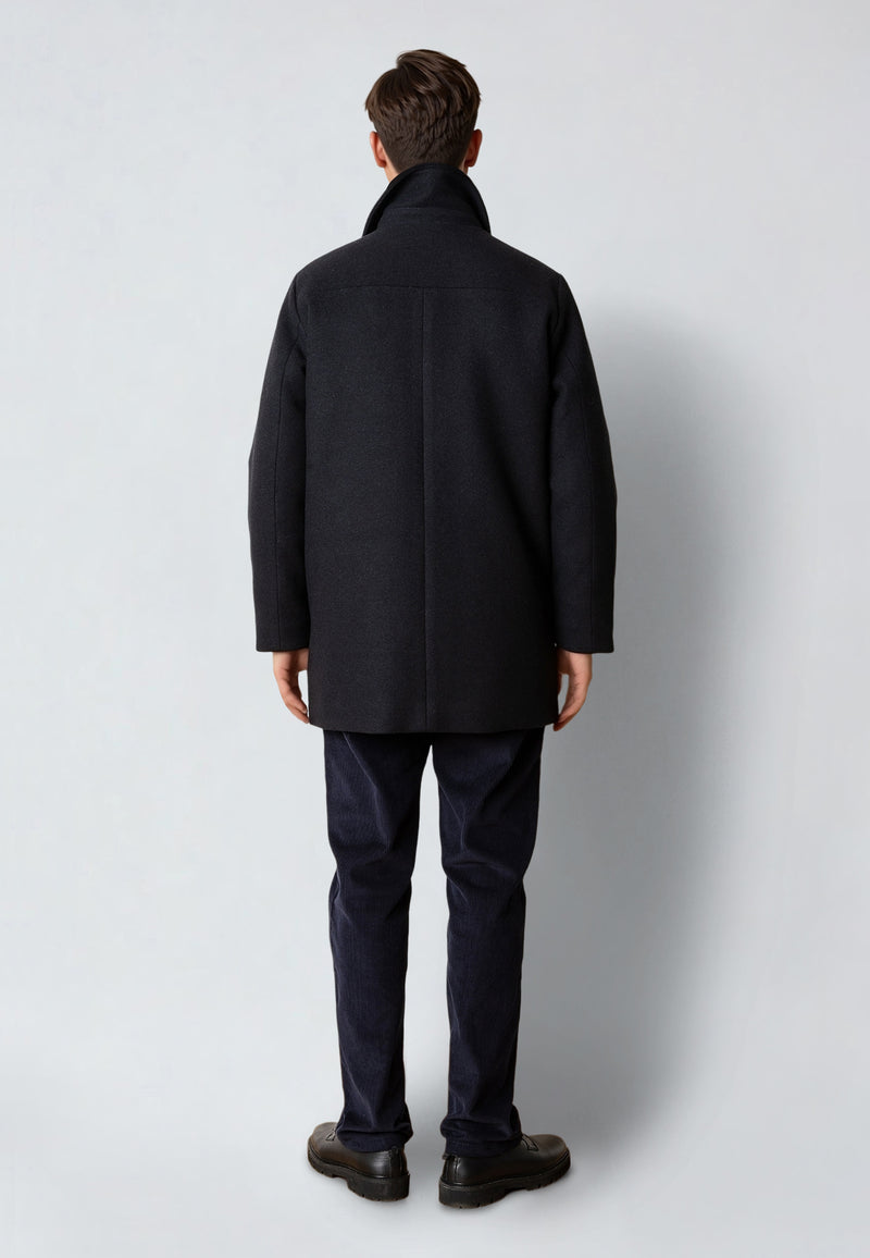 Clean Cut Copenhagen HASTING WOOL COAT Jakker Mørk Navy