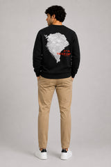 Fat Moose ICE CAP ORGANIC SWEATSHIRT Sweatshirts Sort