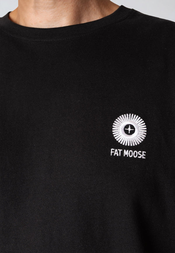 Fat Moose ICON T-SHIRT T-shirts S/S Sort