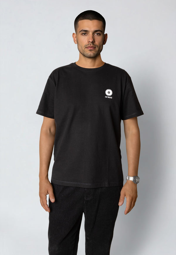 Fat Moose ICON T-SHIRT T-shirts S/S Sort