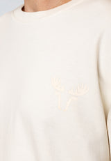 Fat Moose JOSH SWEATSHIRT Sweatshirts Ecru