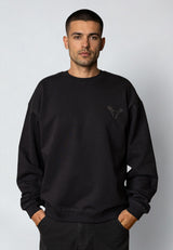Fat Moose JOSH SWEATSHIRT Sweatshirts Sort