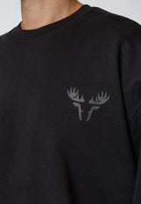 Fat Moose JOSH SWEATSHIRT Sweatshirts Sort