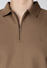 Clean Cut Copenhagen JOSS ZIP POLO Polos Shitake