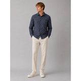 Clean Cut Copenhagen Julius checked overshirt Overshirts Navy