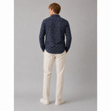 Clean Cut Copenhagen Julius checked overshirt Overshirts Navy
