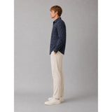 Clean Cut Copenhagen Julius checked overshirt Overshirts Navy