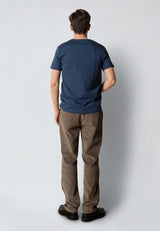 Clean Cut Copenhagen KOLDING ORGANIC T-SHIRT T-shirts S/S Key largo blue
