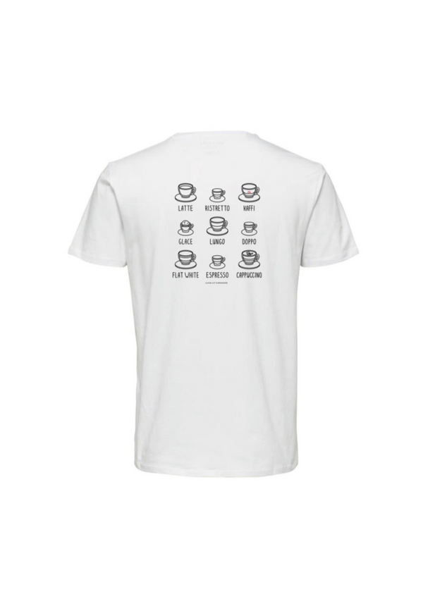 Clean Cut Copenhagen Kaffi Greenland t-shirt T-shirts S/S Hvid