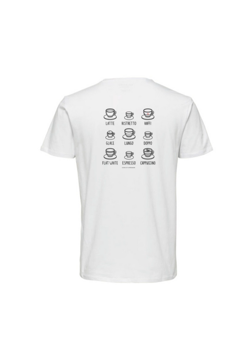 Clean Cut Copenhagen Kaffi Greenland t-shirt T-shirts S/S Hvid
