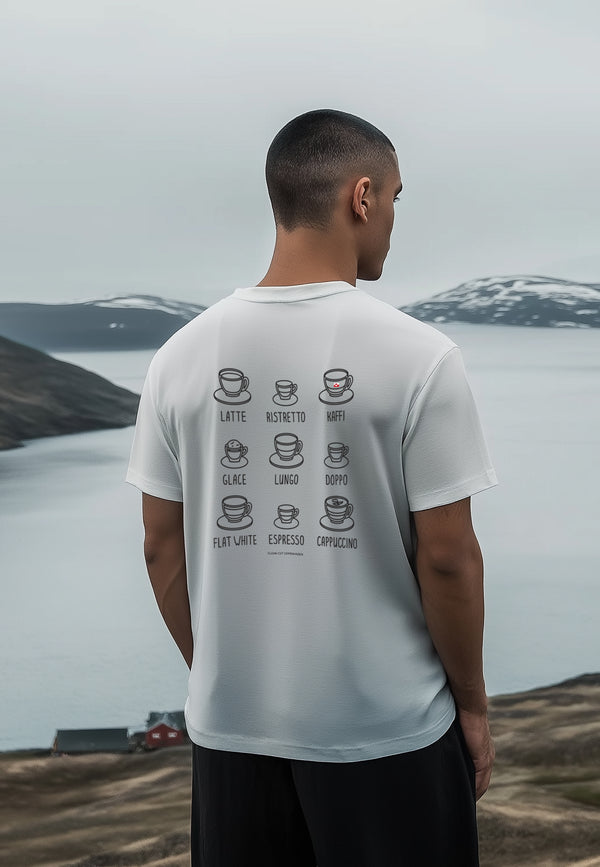 Clean Cut Copenhagen Kaffi Greenland t-shirt T-shirts S/S Hvid