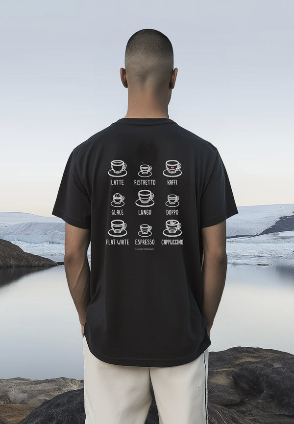 Clean Cut Copenhagen Kaffi Greenland t-shirt T-shirts S/S Sort