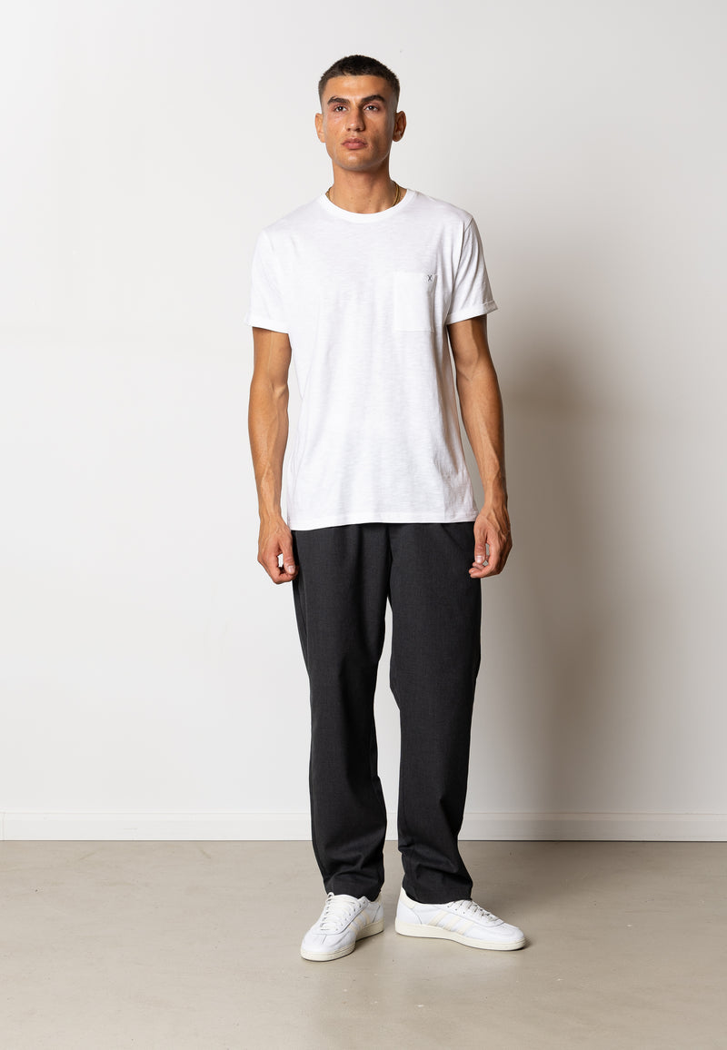 Clean Cut Copenhagen KOLDING ORGANIC T-SHIRT T-shirts S/S Hvid
