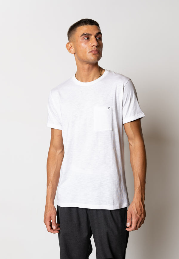 Clean Cut Copenhagen KOLDING ORGANIC T-SHIRT T-shirts S/S Hvid